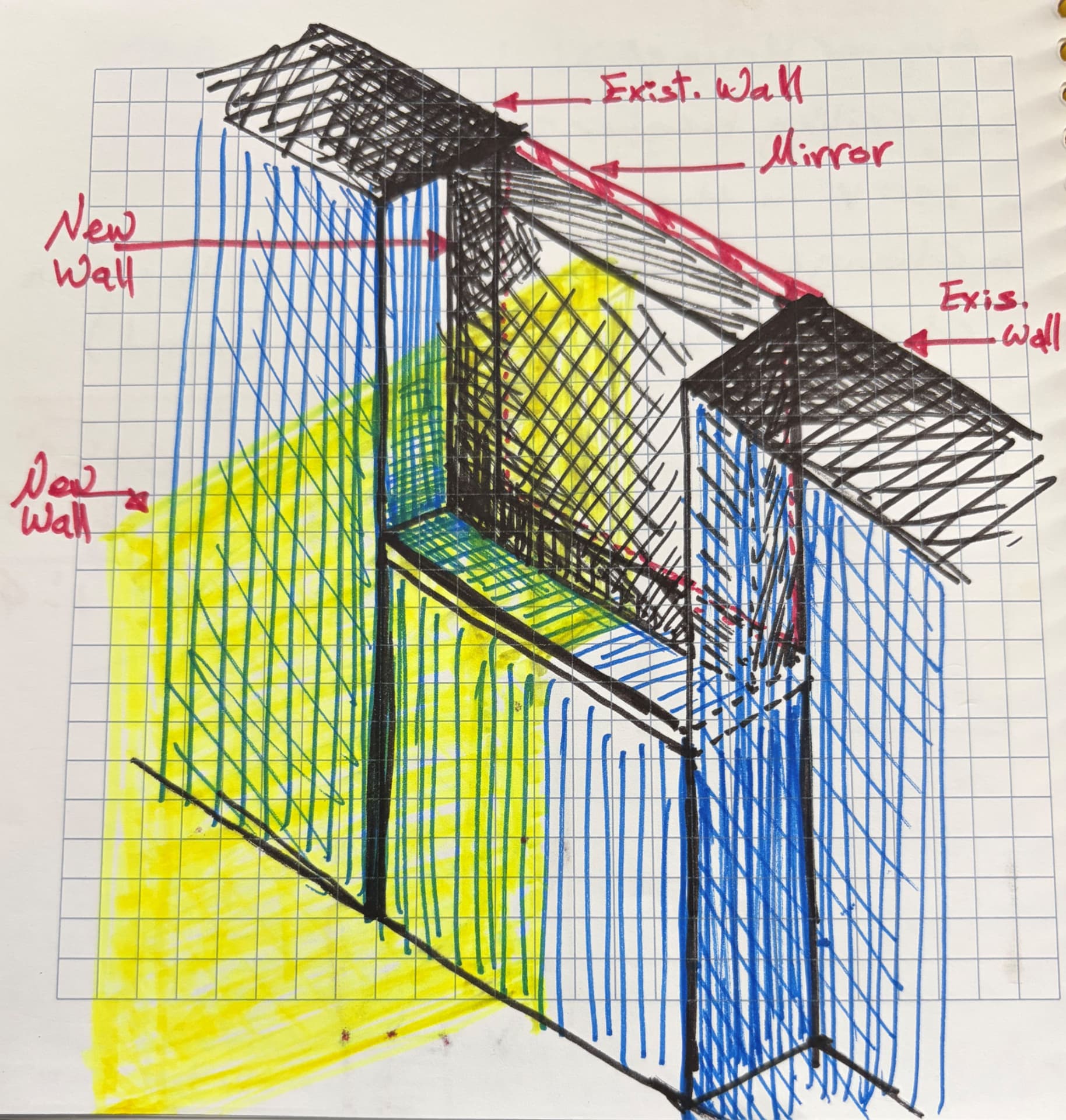 Wall Modification Isometric
