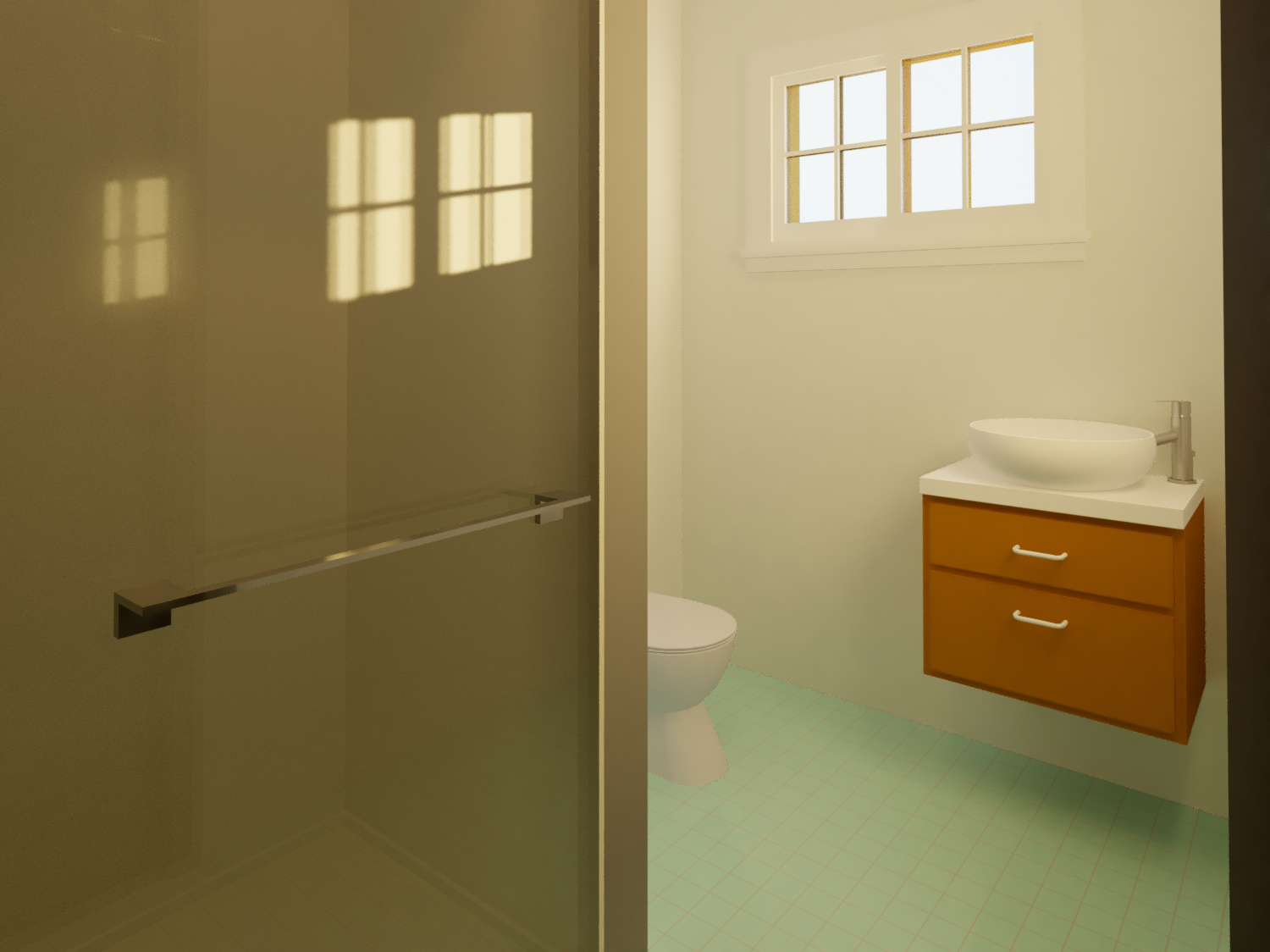 Duplex Apartment — Main Bath