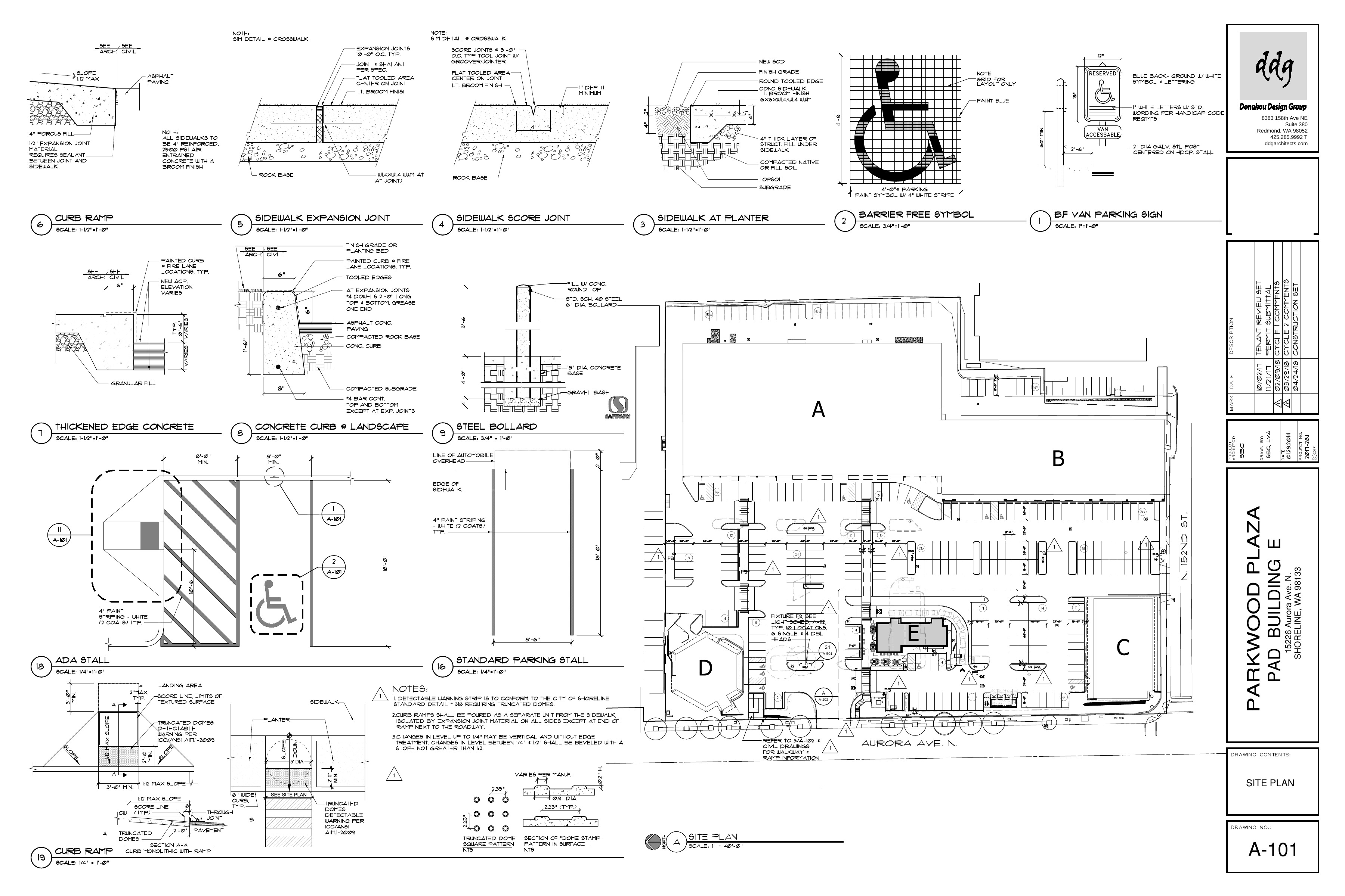 Parkwood Plaza — Site Plan